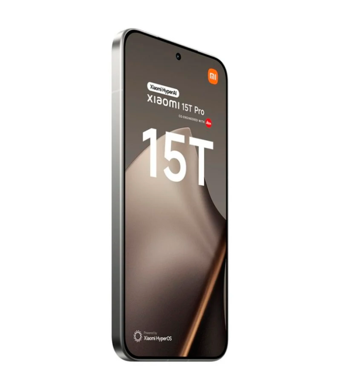 Xiaomi 15T Pro 12GB 512GB 6.83" AMOLED 50W 5G Dual SIM NFC Cámara Leica 50MP (Gris)