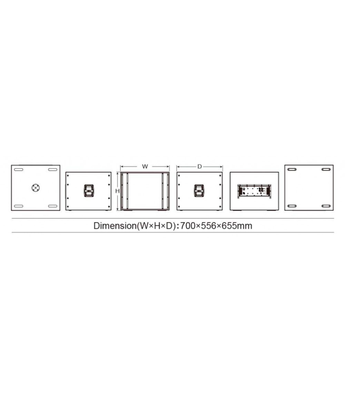 PRO-S5118A SUBWOOFER ACTIVO DSP 18\" AUDIOCENTER