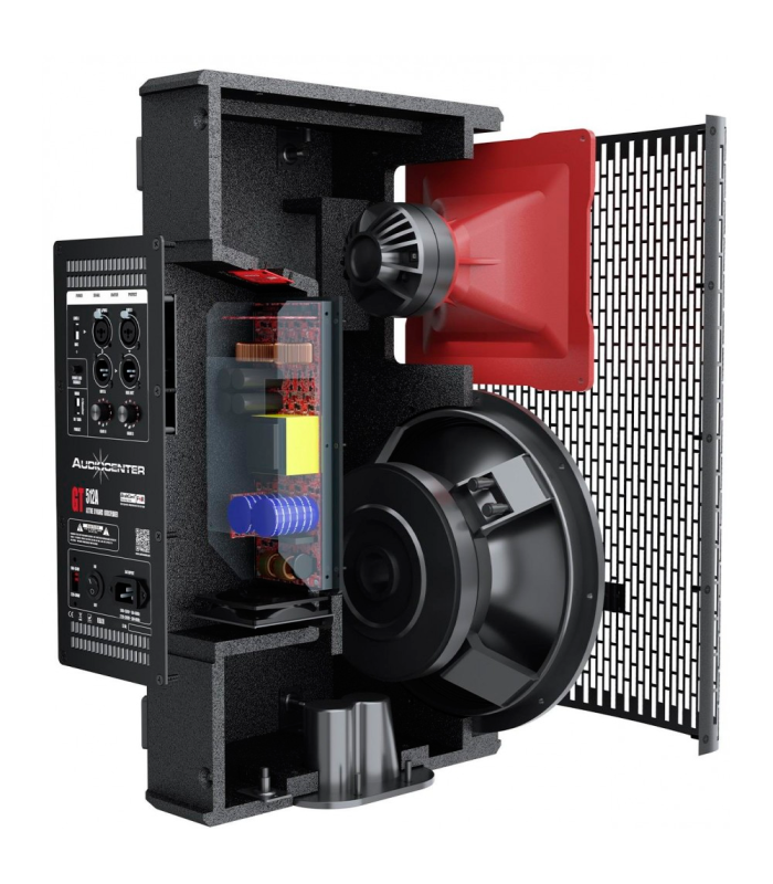 GT-508A ALTAVOZ DSP ACTIVO 8" AUDIOCENTER