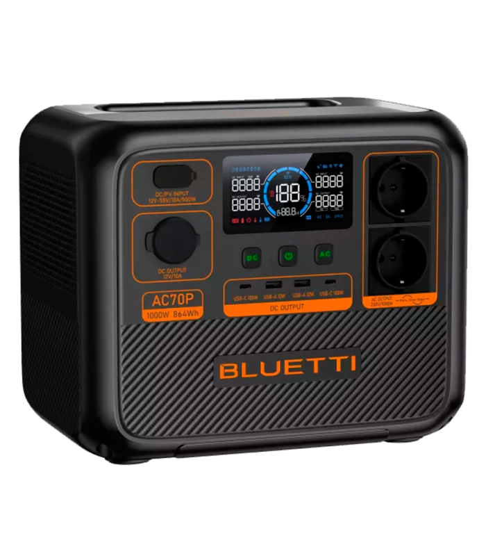 BLUETTI AC70P Estación de Energía Portátil