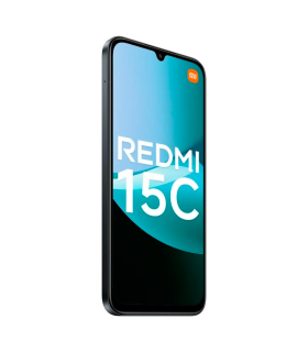 Xiaomi Redmi 15C 8GB 256GB 6.9" 120Hz Batería 6000mAh Carga Rápida 33W (Negro)