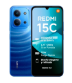 Xiaomi Redmi 15C 8GB 256GB 6.9" 120Hz Batería 6000mAh Carga Rápida 33W (Azul Moonlight)