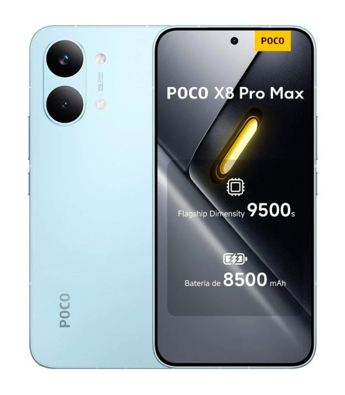 Xiaomi POCO X8 PRO MAX 12GB 512GB 6.83" AMOLED 5G 120Hz Dual SIM Cámara 50MP (Azul)