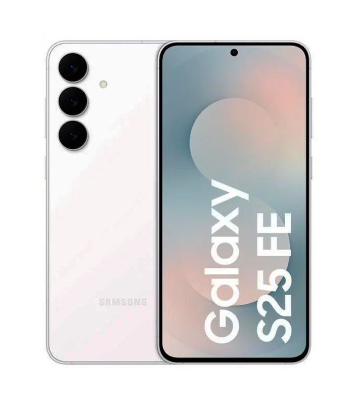 Samsung Galaxy S25 FE 8GB 256GB 6.7" AMOLED 5G Dual SIM Cámara 50MP IP68 Android (Blanco)