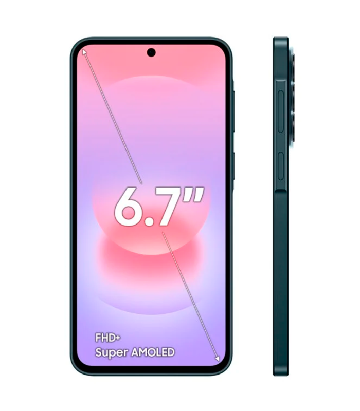 Samsung Galaxy A37 5G 8GB/256GB Smartphone 6.7" Super AMOLED 50MP 5000mAh 45W (Verde Oscuro)