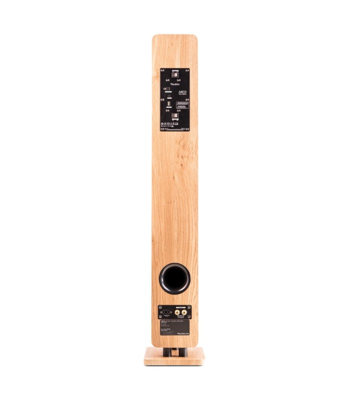 AUDIZIO ARCO ALTAVOZ ACTIVO DE TORRE 3x4" 80W Rms (Madera clara)