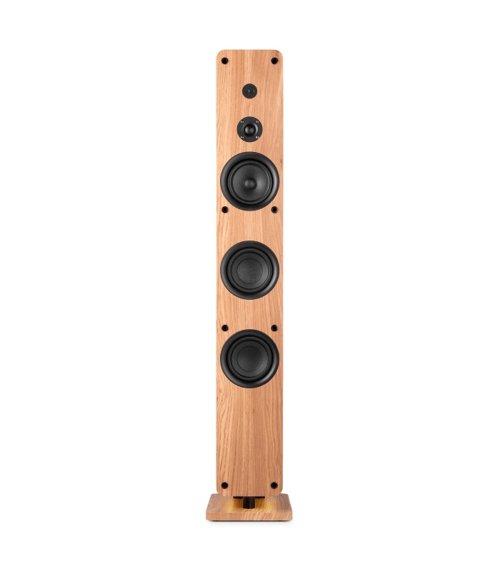 AUDIZIO ARCO ALTAVOZ ACTIVO DE TORRE 3x4" 80W Rms (Madera clara)