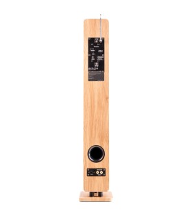 AUDIZIO ARCO ALTAVOZ ACTIVO DE TORRE CON DAB 3x4" 80W Rms (Madera Clara)