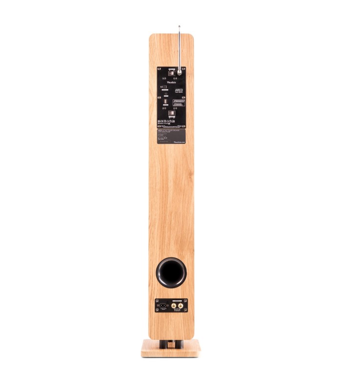 AUDIZIO ARCO ALTAVOZ ACTIVO DE TORRE CON DAB 3x4" 80W Rms (Madera Clara)
