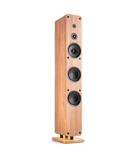 AUDIZIO ARCO ALTAVOZ ACTIVO DE TORRE CON DAB 3x4" 80W Rms (Madera Clara)