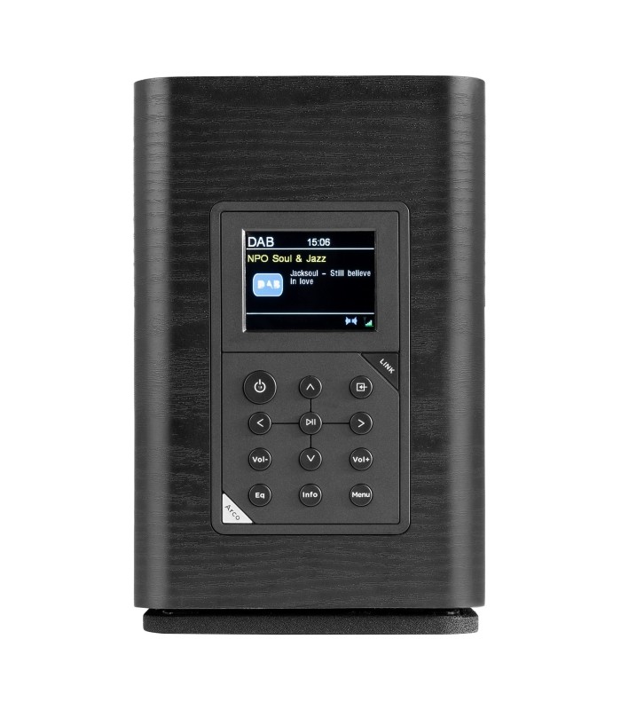 AUDIZIO ARCO ALTAVOZ ACTIVO DE TORRE CON DAB 3x4" 80W Rms (Negro)