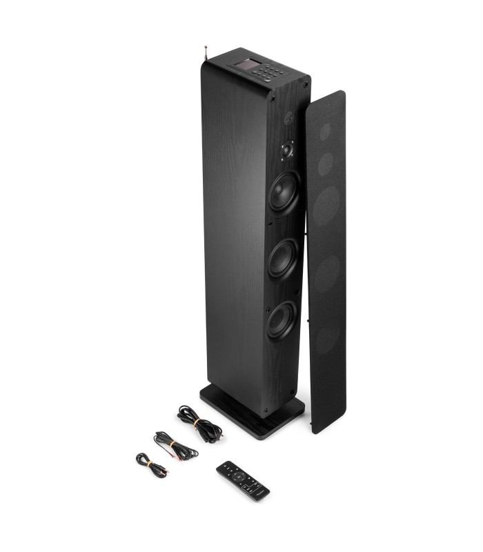 AUDIZIO ARCO ALTAVOZ ACTIVO DE TORRE CON DAB 3x4" 80W Rms (Negro)