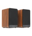 AUDIZIO BS10 ALTAVOCES ACTIVO + PASIVO DE ESTANTERÍA 40W Rms BT 4" (Madera)