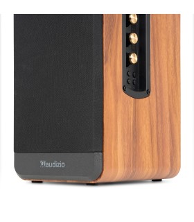 AUDIZIO BS10 ALTAVOCES ACTIVO + PASIVO DE ESTANTERÍA 40W Rms BT 4" (Madera)