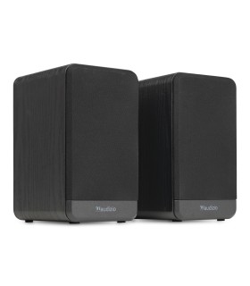 AUDIZIO BS10 ALTAVOCES ACTIVO + PASIVO DE ESTANTERÍA 40W Rms BT 4" (Negro)