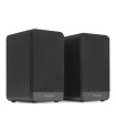 AUDIZIO BS10 ALTAVOCES ACTIVO + PASIVO DE ESTANTERÍA 40W Rms BT 4" (Negro)