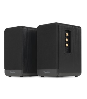 AUDIZIO BS10 ALTAVOCES ACTIVO + PASIVO DE ESTANTERÍA 40W Rms BT 4" (Negro)