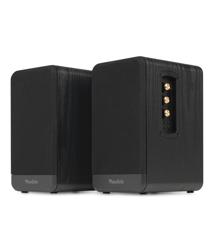 AUDIZIO BS10 ALTAVOCES ACTIVO + PASIVO DE ESTANTERÍA 40W Rms BT 4" (Negro)