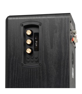 AUDIZIO BS10 ALTAVOCES ACTIVO + PASIVO DE ESTANTERÍA 40W Rms BT 4" (Negro)