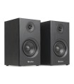 AUDIZIO BS15 ALTAVOCES ACTIVO + PASIVO DE ESTANTERÍA 30W Rms BT 4" (Negro)
