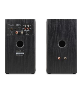 AUDIZIO BS15 ALTAVOCES ACTIVO + PASIVO DE ESTANTERÍA 30W Rms BT 4" (Negro)