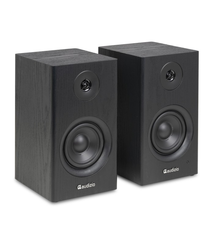 AUDIZIO BS15 ALTAVOCES ACTIVO + PASIVO DE ESTANTERÍA 30W Rms BT 4" (Negro)