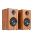 AUDIZIO BS15 ALTAVOCES ACTIVO + PASIVO DE ESTANTERÍA 30W Rms BT 4" (Madera)