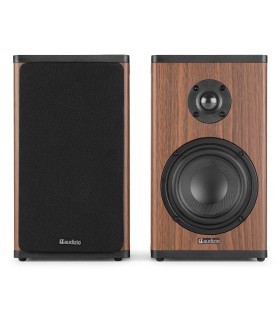 AUDIZIO BS20 ALTAVOCES ACTIVOS DE ESTANTERÍA CON BATERÍA 50W Rms BT 4" (Madera)