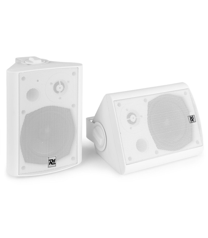 POWER DYNAMICS DS65MW ALTAVOCES ACTIVO + PASIVO SATÉLITES 60W Rms BT 6.5" (Blanco)