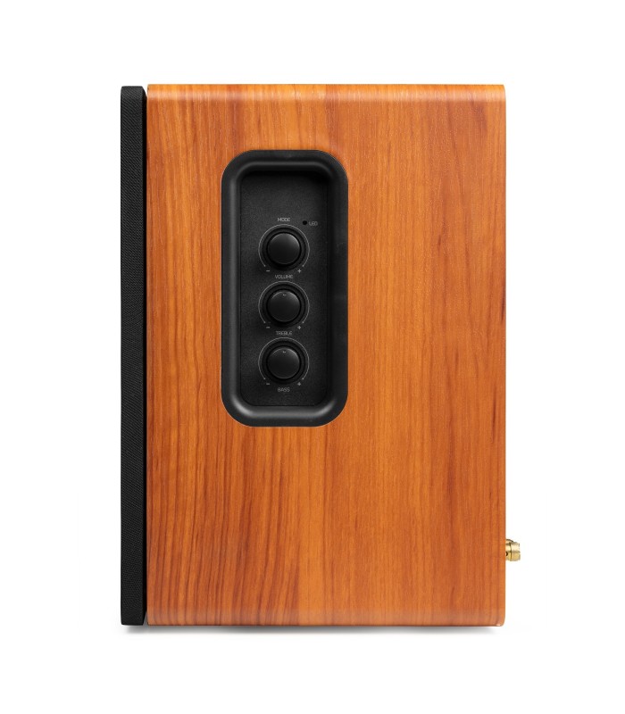 AUDIZIO KS01 ALTAVOCES ACTIVO + PASIVO DE ESTANTERÍA 40W Rms BT 4" (Madera y Negro)