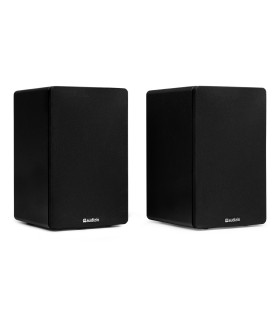 AUDIZIO KS01 ALTAVOCES ACTIVO + PASIVO DE ESTANTERÍA 40W Rms BT 4" (Negro)