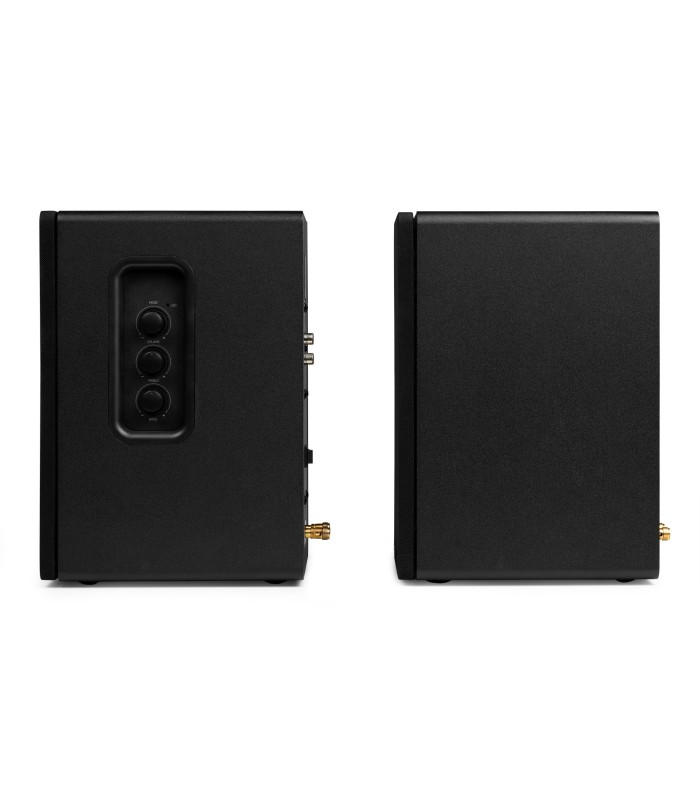 AUDIZIO KS01 ALTAVOCES ACTIVO + PASIVO DE ESTANTERÍA 40W Rms BT 4" (Negro)