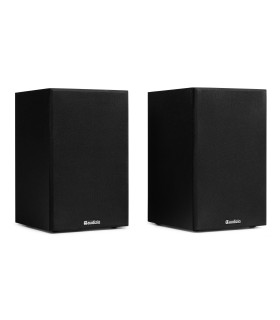 AUDIZIO KS02 ALTAVOCES ACTIVO + PASIVO DE ESTANTERÍA 40W Rms BT 4" (Negro)