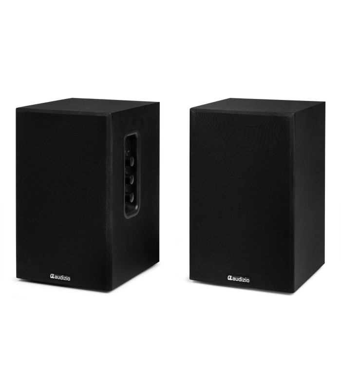 AUDIZIO KS02 ALTAVOCES ACTIVO + PASIVO DE ESTANTERÍA 40W Rms BT 4" (Negro)