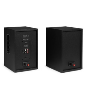 AUDIZIO KS02 ALTAVOCES ACTIVO + PASIVO DE ESTANTERÍA 40W Rms BT 4" (Negro)