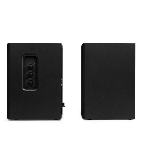 AUDIZIO KS02 ALTAVOCES ACTIVO + PASIVO DE ESTANTERÍA 40W Rms BT 4" (Negro)
