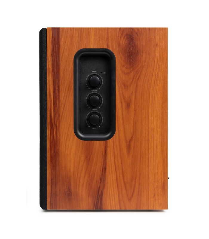 AUDIZIO KS02 ALTAVOCES ACTIVO + PASIVO DE ESTANTERÍA 40W Rms BT 4" (Madera)