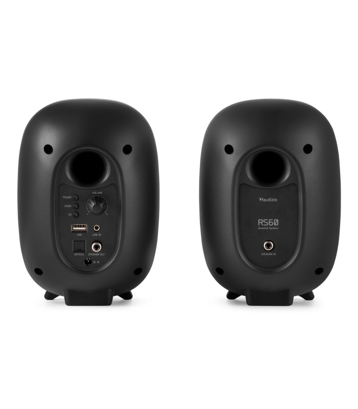 AUDIZIO RS60 ALTAVOCES ACTIVO + PASIVO DE ESTANTERÍA 60W Rms BT 3" (Negro)