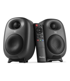 AUDIZIO RS60 ALTAVOCES ACTIVO + PASIVO DE ESTANTERÍA 60W Rms BT 3" (Negro)
