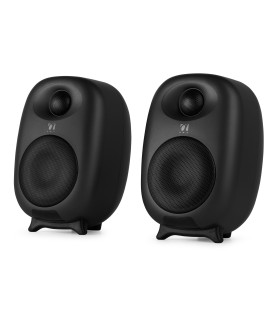 AUDIZIO RS60 ALTAVOCES ACTIVO + PASIVO DE ESTANTERÍA 60W Rms BT 3" (Negro)