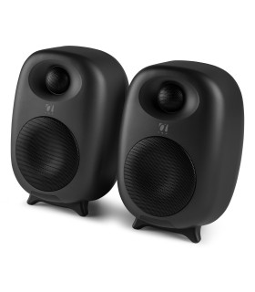 AUDIZIO RS60 ALTAVOCES ACTIVO + PASIVO DE ESTANTERÍA 60W Rms BT 3" (Negro)