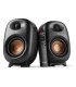 AUDIZIO RS80 ALTAVOCES ACTIVO + PASIVO DE ESTANTERÍA 80W Rms BT 4" (Negro)
