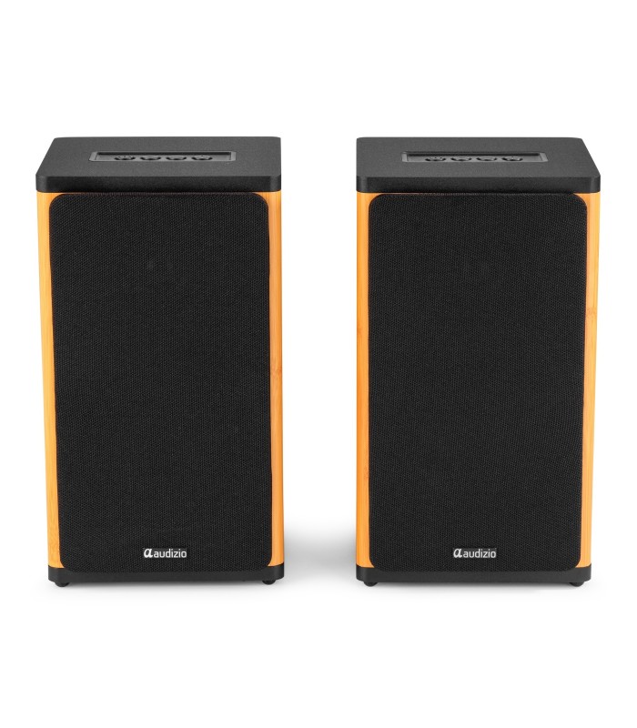 AUDIZIO BS20 ALTAVOCES ACTIVOS DE ESTANTERÍA CON BATERÍA 50W Rms BT 4" (Bambú)
