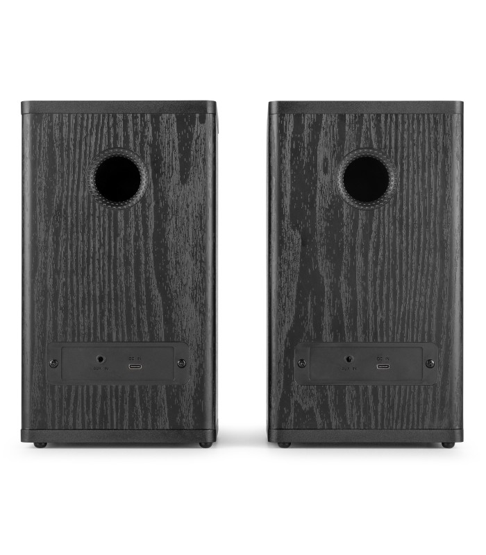 AUDIZIO BS20 ALTAVOCES ACTIVOS DE ESTANTERÍA CON BATERÍA 50W Rms BT 4" (Antracita)