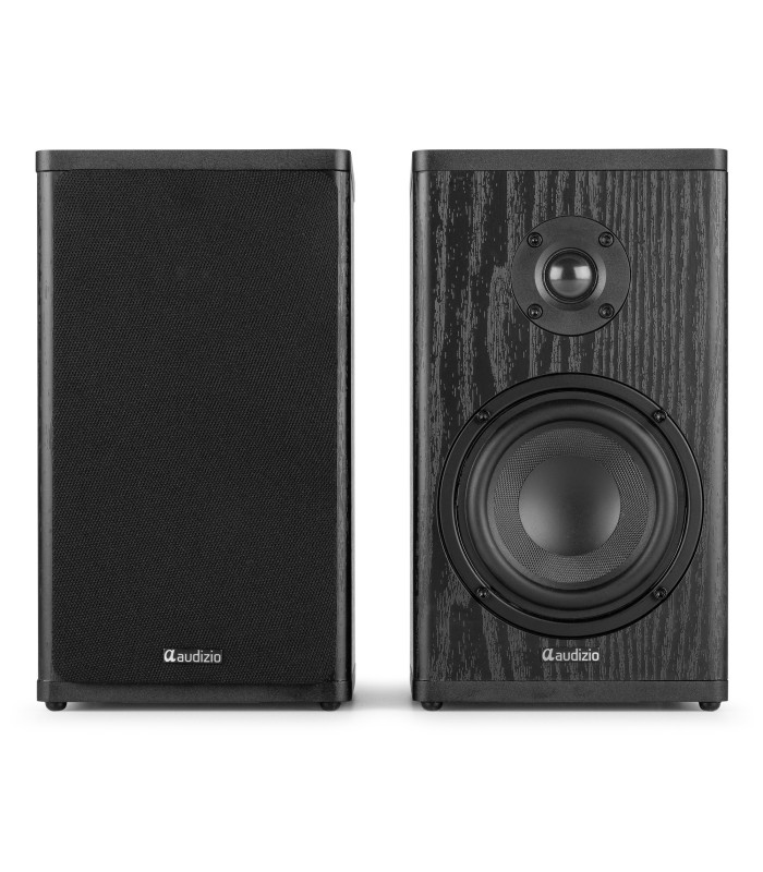 AUDIZIO BS20 ALTAVOCES ACTIVOS DE ESTANTERÍA CON BATERÍA 50W Rms BT 4" (Antracita)