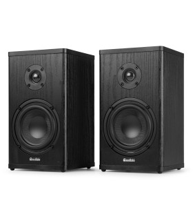 AUDIZIO BS20 ALTAVOCES ACTIVOS DE ESTANTERÍA CON BATERÍA 50W Rms BT 4" (Antracita)