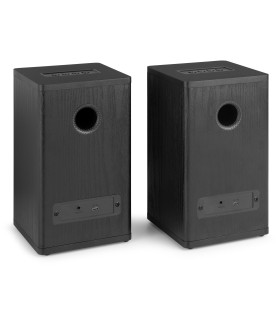 AUDIZIO BS20 ALTAVOCES ACTIVOS DE ESTANTERÍA CON BATERÍA 50W Rms BT 4" (Antracita)