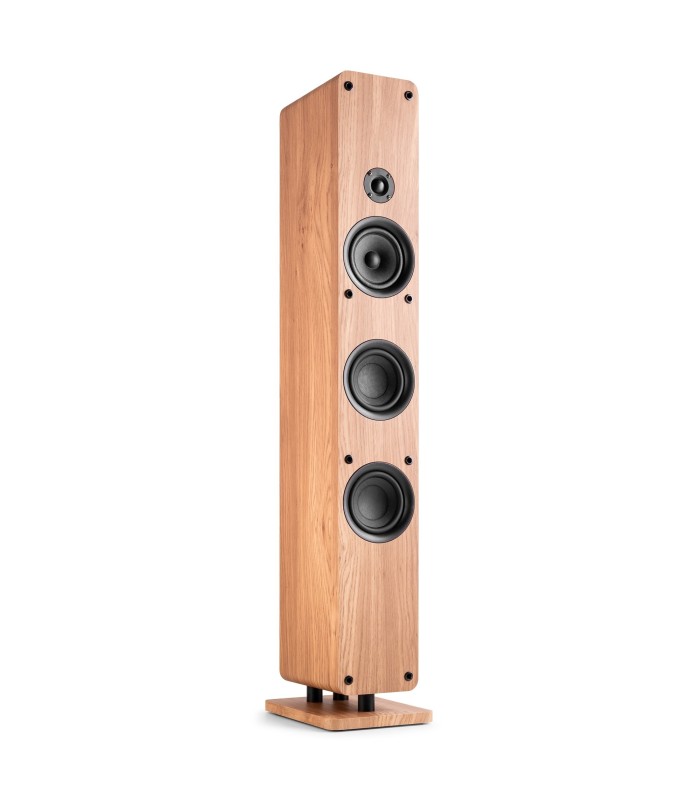 AUDIZIO ARCO ALTAVOZ PASIVO DE TORRE 3x4" 80W Rms (Madera Clara)