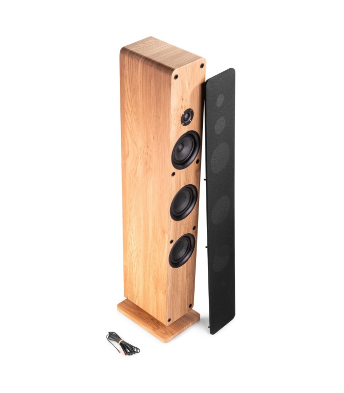 AUDIZIO ARCO ALTAVOZ PASIVO DE TORRE 3x4" 80W Rms (Madera Clara)