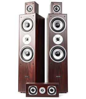 AUDIZIO HF5B SISTEMA HOME CINEMA 5.0 2x6.5" 510W Rms (Nogal)